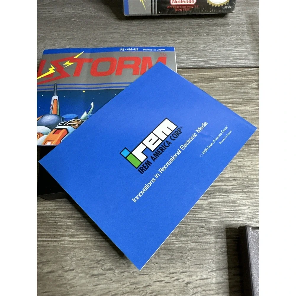 Metal Storm CIB Complete In Box AUTHENTIC (Nintendo Entertainment System,‎ 1991)